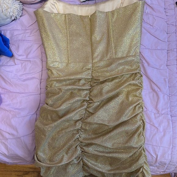 blue glitter homecoming dresses JVN by Jovani Navy Glitter A-Line Homecoming Dress main image 0
